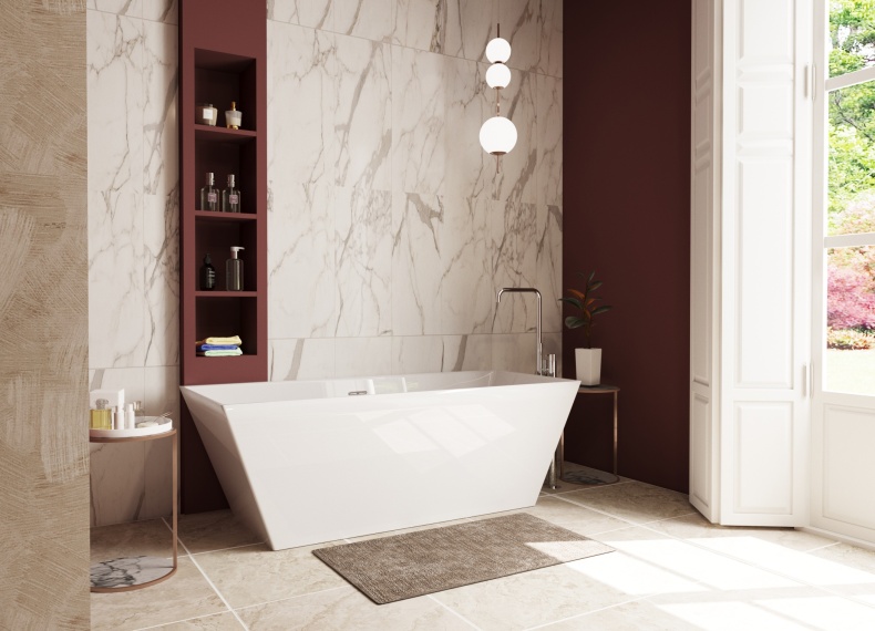 Ванна из искусственного камня Эстет Манхэттен ФР-00006566 175x80 - 1