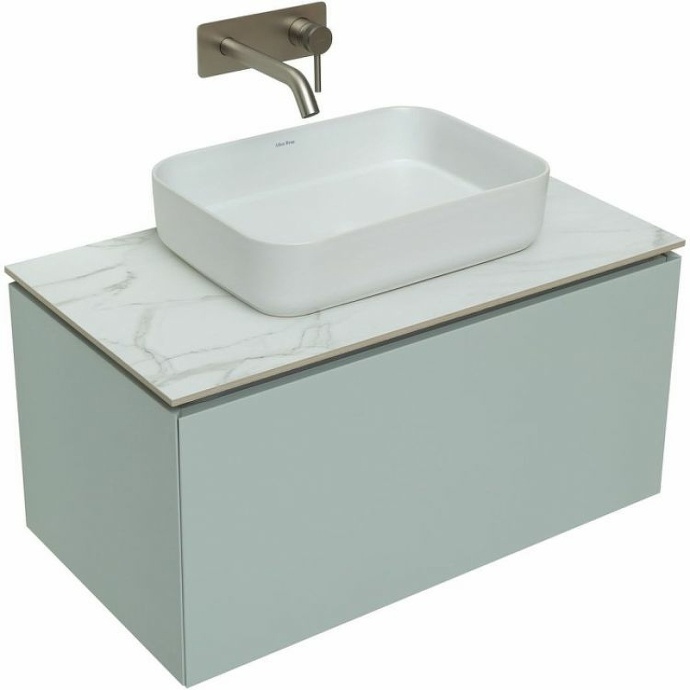 Тумба под раковину Allen Brau Infinity 85 светло - зеленый матовый 1.21002.PWM - 9