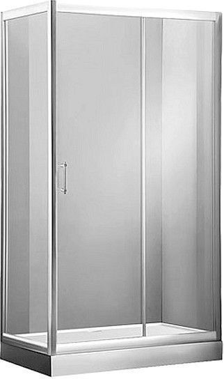 Душевой уголок Aquanet Alfa NAA1131 800х1400х2000 стекло прозрачное, профиль хром 168418 - 1