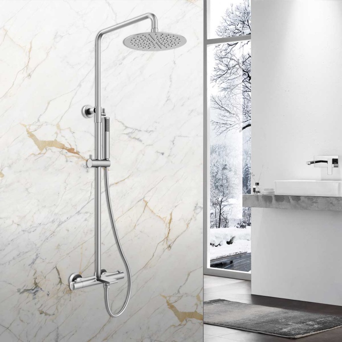 Душевая стойка Vincea Vogue термостатическая хром VSFS-1V1TCH - 1