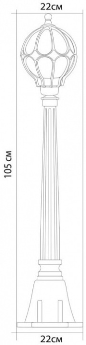 Уличный светильник Feron PL3806 11375 - 2