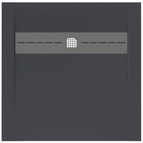 Поддон для душа Allen Brau Infinity 90х90 серый 8.21001-AM - 0