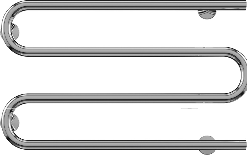 Электрический полотенцесушитель Terminus M-образный 600x350 Хром 4620768883927 - 1