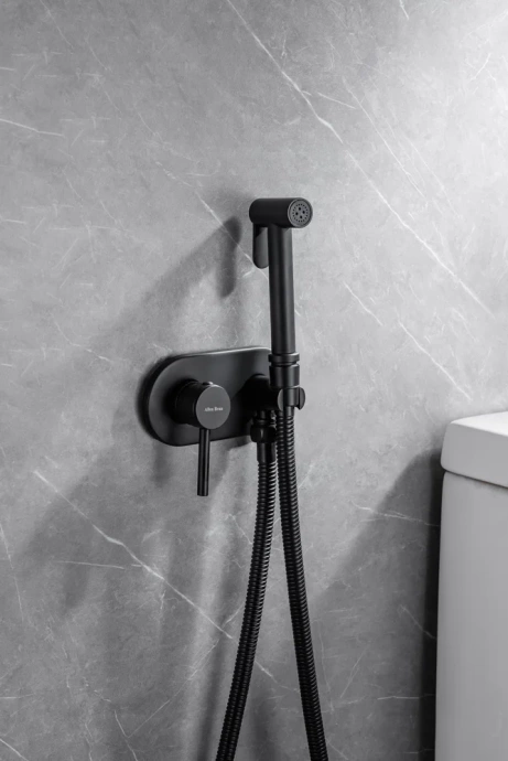 Гигиенический душ Allen Brau Priority черный матовый 5.31005-31 - 1