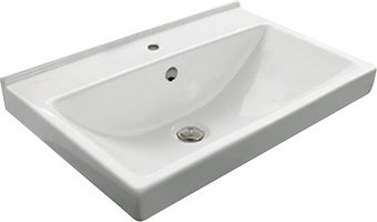 Тумба с раковиной Comforty Никосия 60Н дуб белый 00004142203 - 4