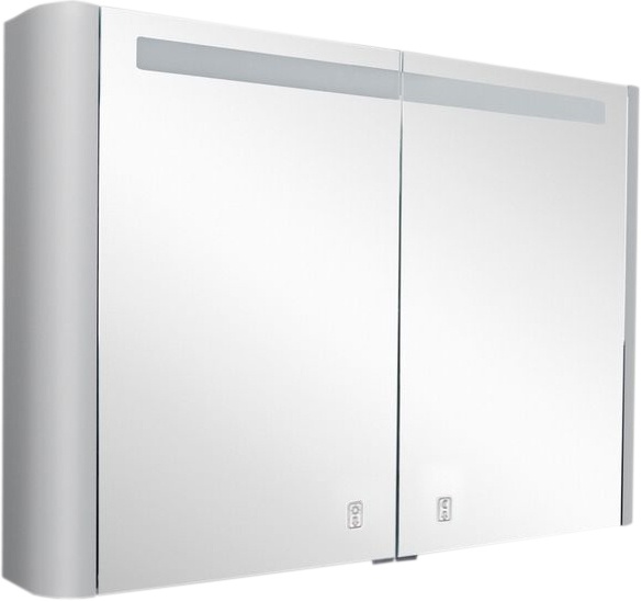 Зеркало-шкаф AM.PM Sensation 100 серый шелк M30MCX1001FG - 0