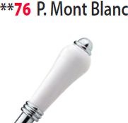 Смеситель для раковины Nicolazzi Petit M.Blanc белый, бронза  3402DB76 - 2