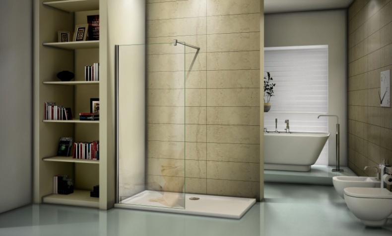 Душевая перегородка Good Door Walk in SP-140-C-CH 140х195 ВИ00007 - 1