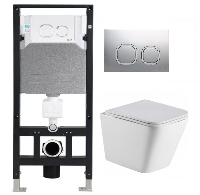 Комплект Weltwasser AMBERG 506 + GELBACH 004 MT-WT + AMBERG RD-MT CR  10000006789 - 0