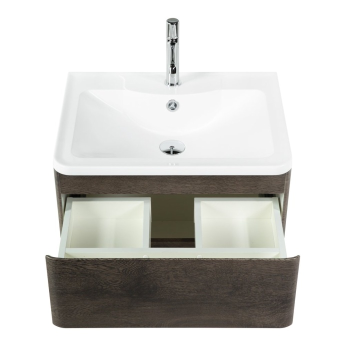 Комплект мебели BelBagno Albano 60 темное дерево - 3