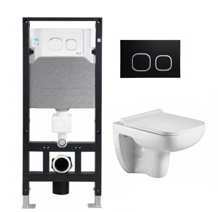 Комплект Weltwasser AMBERG 506 + KEHLBACH 004 GL-WT + AMBERG RD-BL  10000006803 - 0