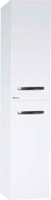 Шкаф-пенал Bellezza Рокко 35 подвесной белый универсальный 4623704180012 - 0