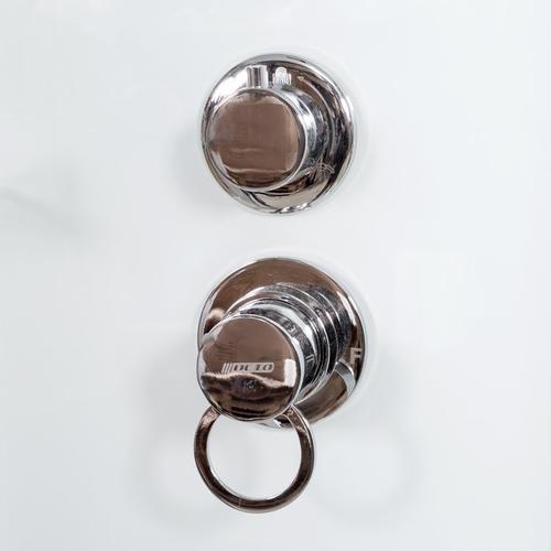 Душевая кабина Deto K 90х90 с электрикой, хром  K409SEL - 5