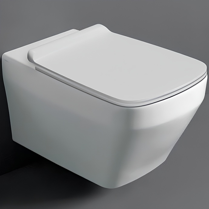 Чаша для подвесного унитаза Simas Baden Baden белая без сиденья BB18bi - 0