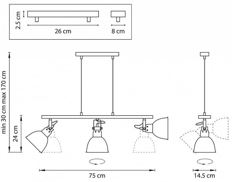 Подвесной светильник Lightstar Acrobata 761130 - 2
