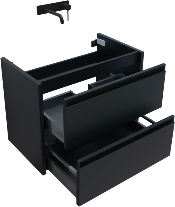 Тумба под раковину Allen Brau Fantasy 80 черный матовый 1.11001.AM - 6