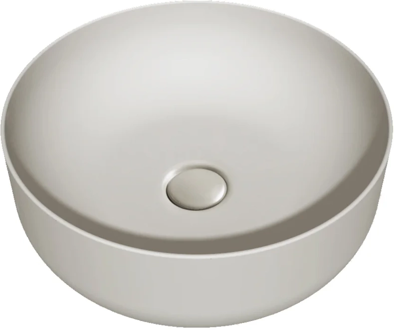 Раковина накладная Kerasan Nolita 40 серый матовый  534459 - 0