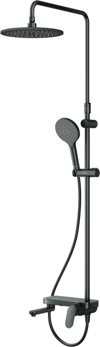 Душевая стойка AM.PM Like F0780722 черная - 0