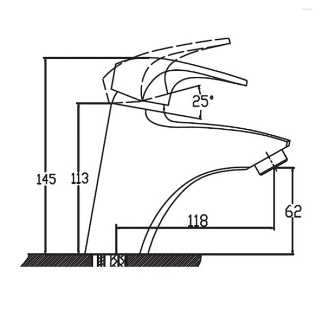 Смеситель Kaiser Guss 68011 для раковины - 1