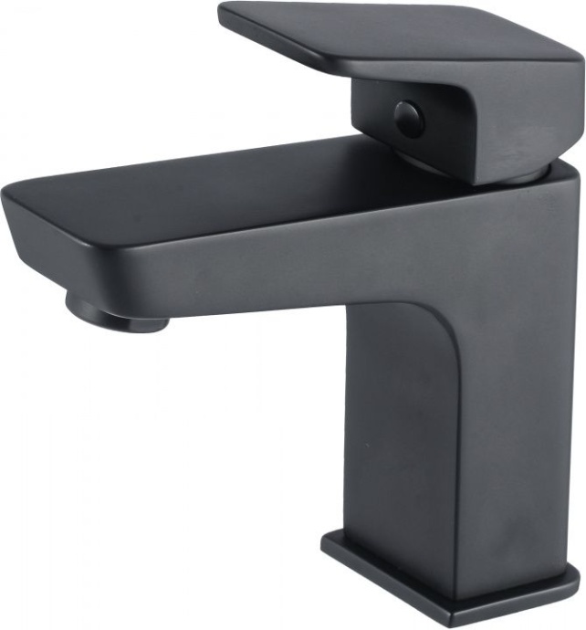 AF440-10B Aquanet Gotic, смеситель для умывальника, черн.мат (243291) - 0