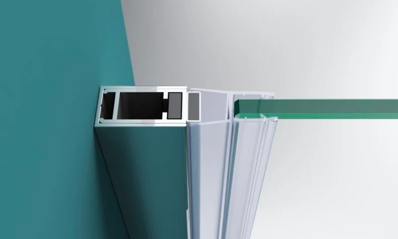 Профиль алюминиевый BelBagno 195 хром AEK-WLM-45-Cr - 0