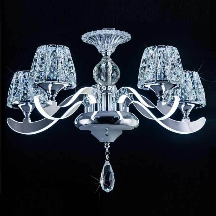 Подвесная светодиодная люстра Citilux Montserrat EL338P05 - 0