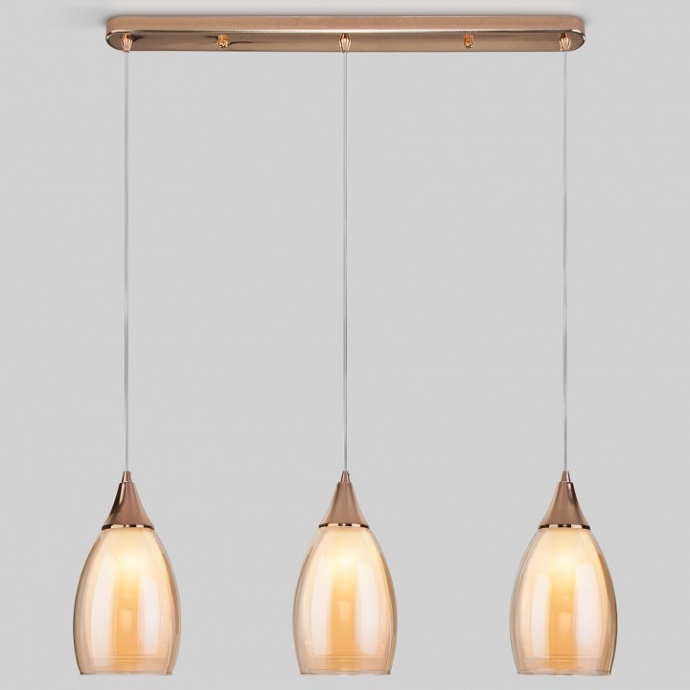 Подвесной светильник Eurosvet Cosmic 50285/3 золото - 0