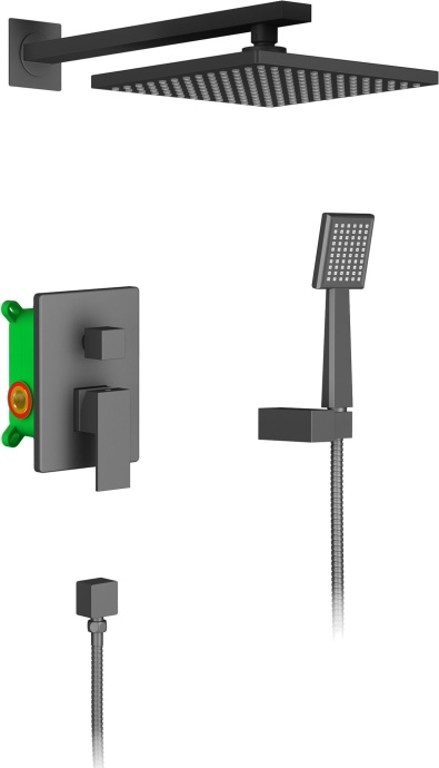 Душевая система встроенная Timo Selene SX-2069/03SM черный - 0