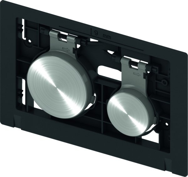 Кнопка смыва Tece Loop кнопка сатин, стекло на выбор  9240669 - 0