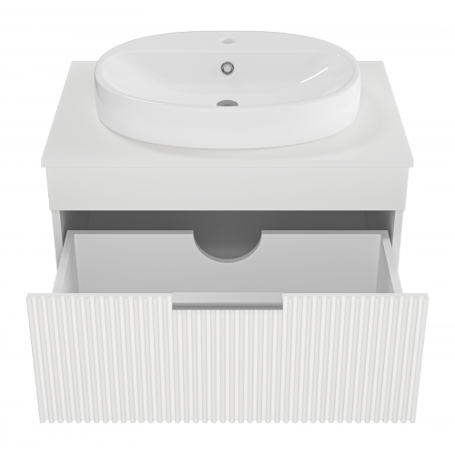 Тумба под раковину Brevita Enfida 70х40 белый  ENF-06070-0141Я - 3