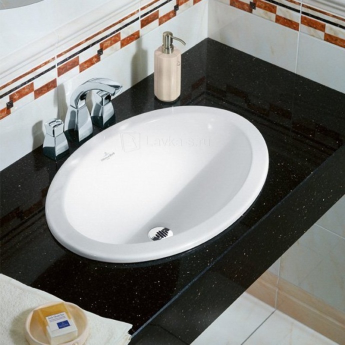 Раковина Villeroy & Boch Loop & Friends 6155 30 R1 alpin 615530R1 - 2