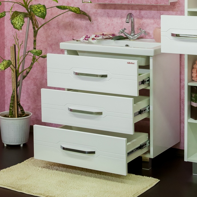Тумба с раковиной Sanflor Анкона 70 - 2