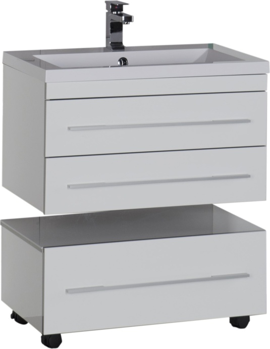 Мебель для ванной Aquanet Верона 75 подвесная белая 176669 - 8