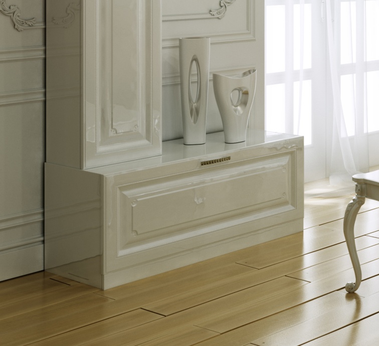 Тумба Aqwella 5 stars Империя Н8 белый глянец Emp.03.08/W - 0