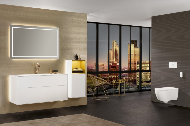 Унитаз подвесной Villeroy & Boch Viclean V0E100R1 альпийский белый, с функцией биде - 1