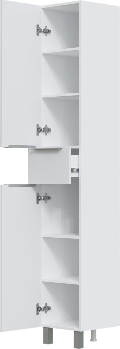 Шкаф-пенал STWORKI Копенгаген 195 L белый С12356 - 3