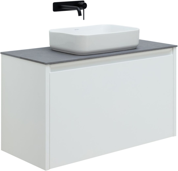 Тумба под раковину Allen Brau Fantasy 100 белый матовый 1.11004.WM - 1