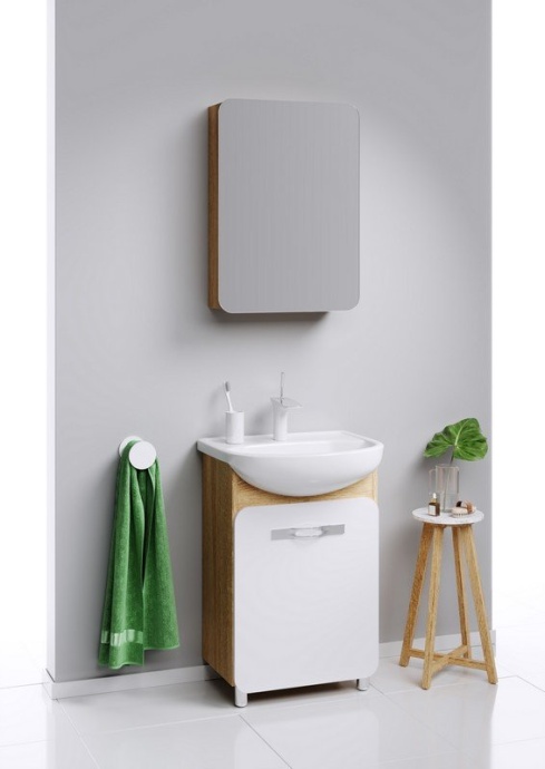 Тумба для комплекта Aqwella Вега 55, дуб сонома Veg.01.05 - 3