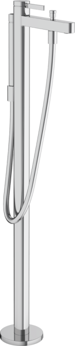 Напольный смеситель для ванны с душем Hansgrohe Finoris хром 76445000 - 0