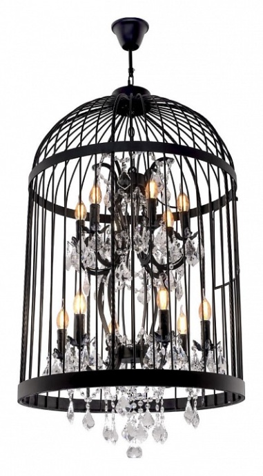 Подвесная люстра Loft IT Vintage Birdcage Loft1891/12 - 1