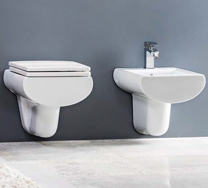 Чаша для унитаза подвесного Creavit Slim SM320 SM320.00100 - 4