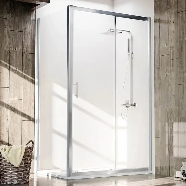 Душевой уголок Veconi Rovigo RV-072 150x70 профиль хром  RV072-15070-01-C4 - 0