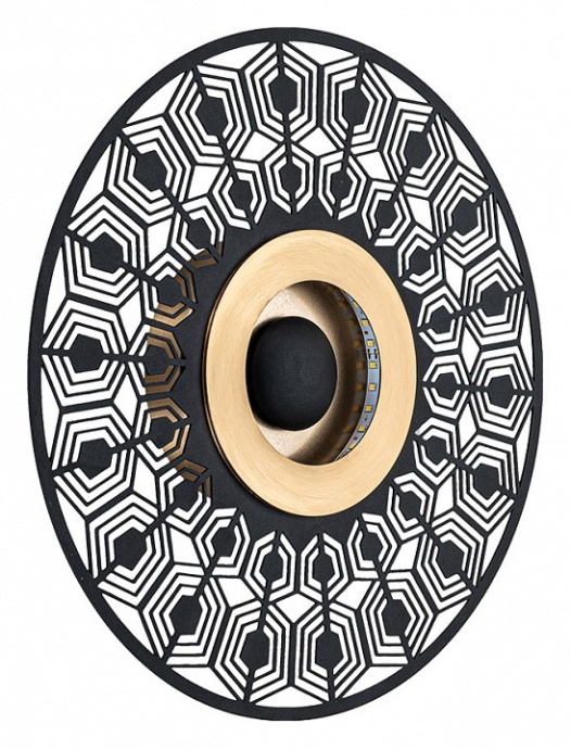 Накладной светильник Arte Lamp Biscotto A2644AP-1GO - 0