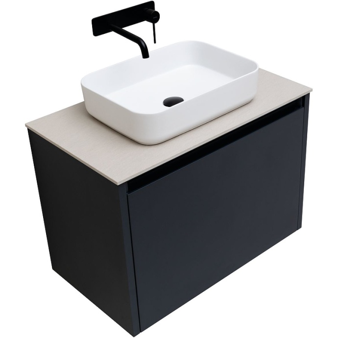 Тумба под раковину Allen Brau Fantasy 80 черный матовый 1.11002.AM - 3