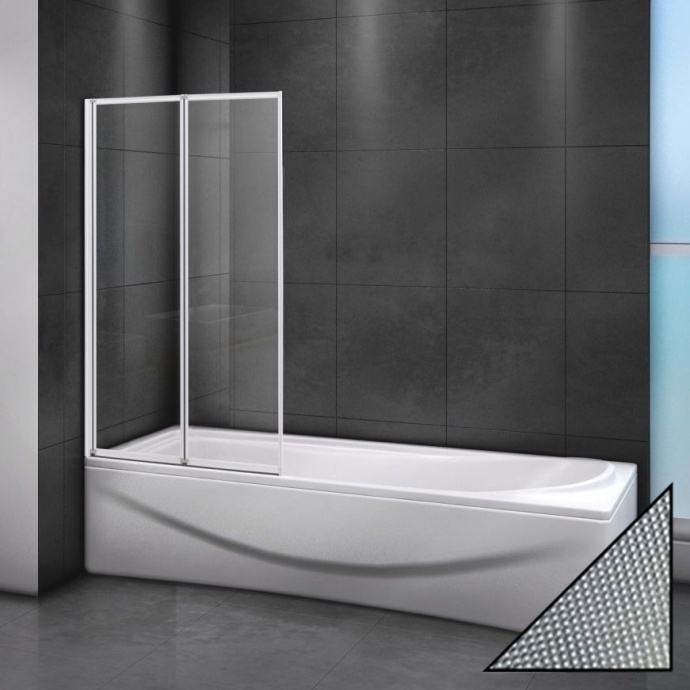 Шторка на ванну Cezares Relax V-2-80/140-P-Bi-L стекло punto RELAX-V-2-80/140-P-Bi-L - 0