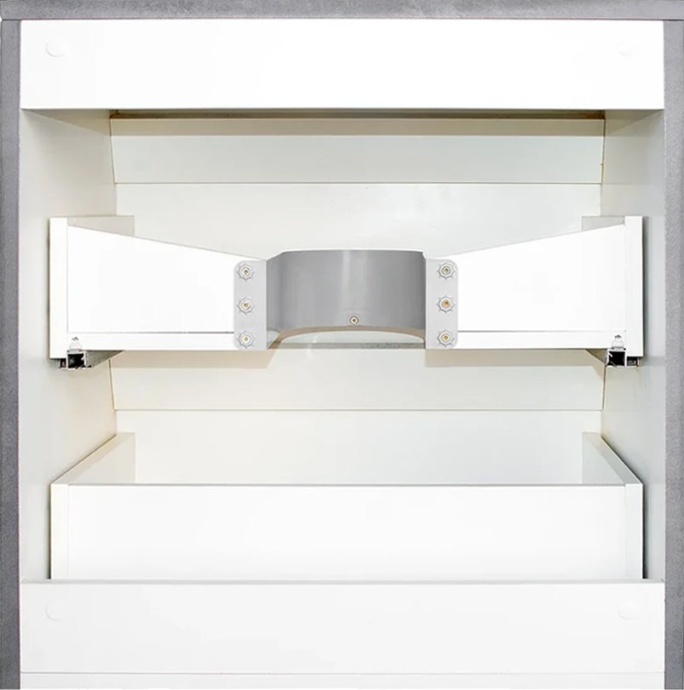 Тумба для комплекта Style Line Атлантика 60 Люкс Plus, подвесная, бетон темный СС-00002279 - 3