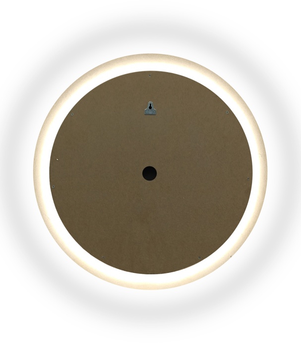 Зеркало круглое STWORKI Гриндстед 80 белое, с подсветкой ЗЛП2157 - 9