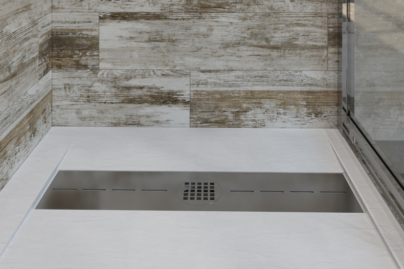 Поддон для душа STWORKI Эстерсунд 160x80 белый камень, с сифоном 440682 - 7