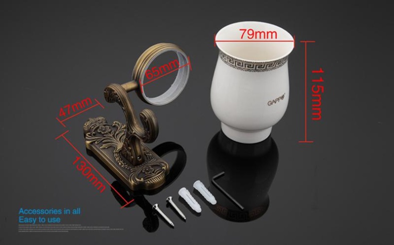 Стакан для ванной Gappo G36 G3606 - 6