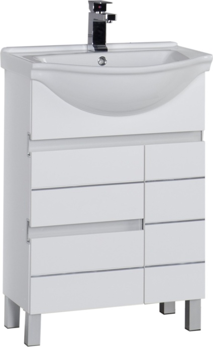 Мебель для ванной Aquanet Доминика 60 белая 171684 - 0